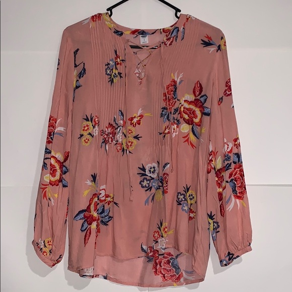 Old Navy Tops - Old Navy Long Sleeve Elegant Blouse